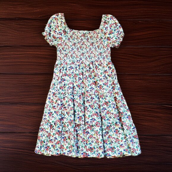 Polo Ralph Lauren Other - Polo Ralph Lauren Smocked Floral Print Dress Size 12-14